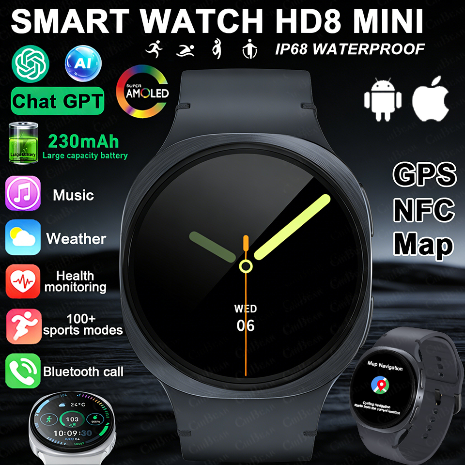Outdoor Sport Smart Watch - 2026 New Watches 8 Mini GPS