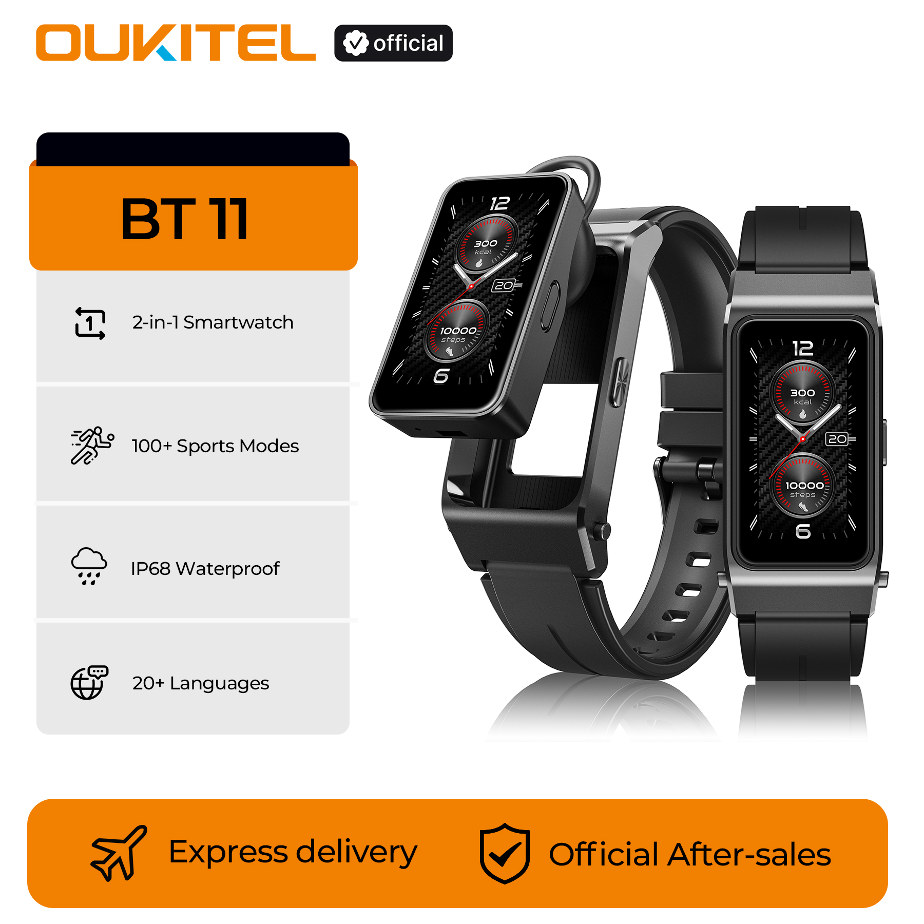 OUKITEL BT11 Smartwatch Blueto - Outdoor Sport Smart Watch review and price
