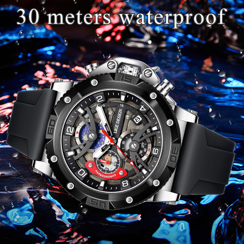 LIGE Top Brand Luxury Men Watc - Outdoor Sport Smart Watch review and price