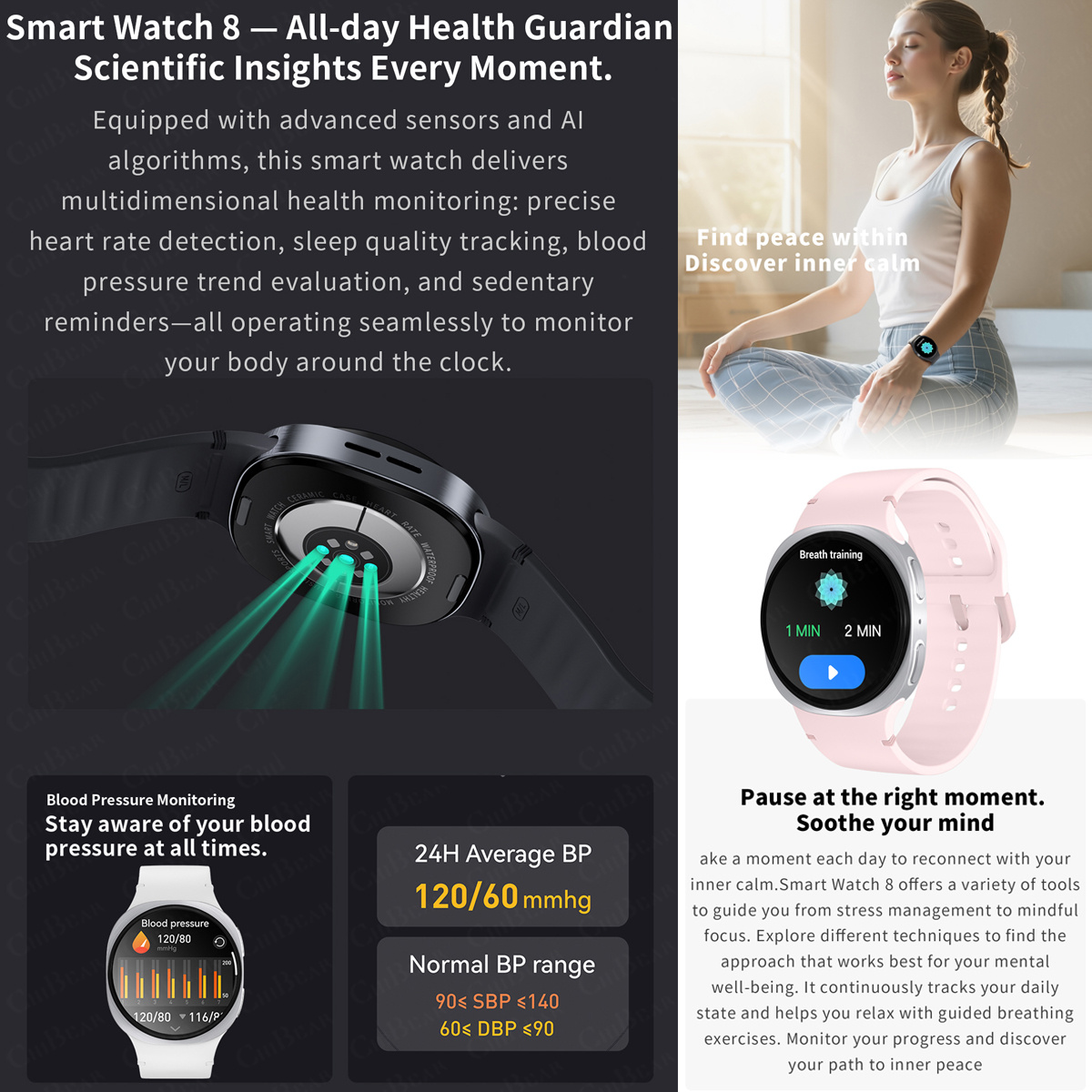 2026 New Watches 8 Mini GPS Tr - Outdoor Sport Smart Watch review and price