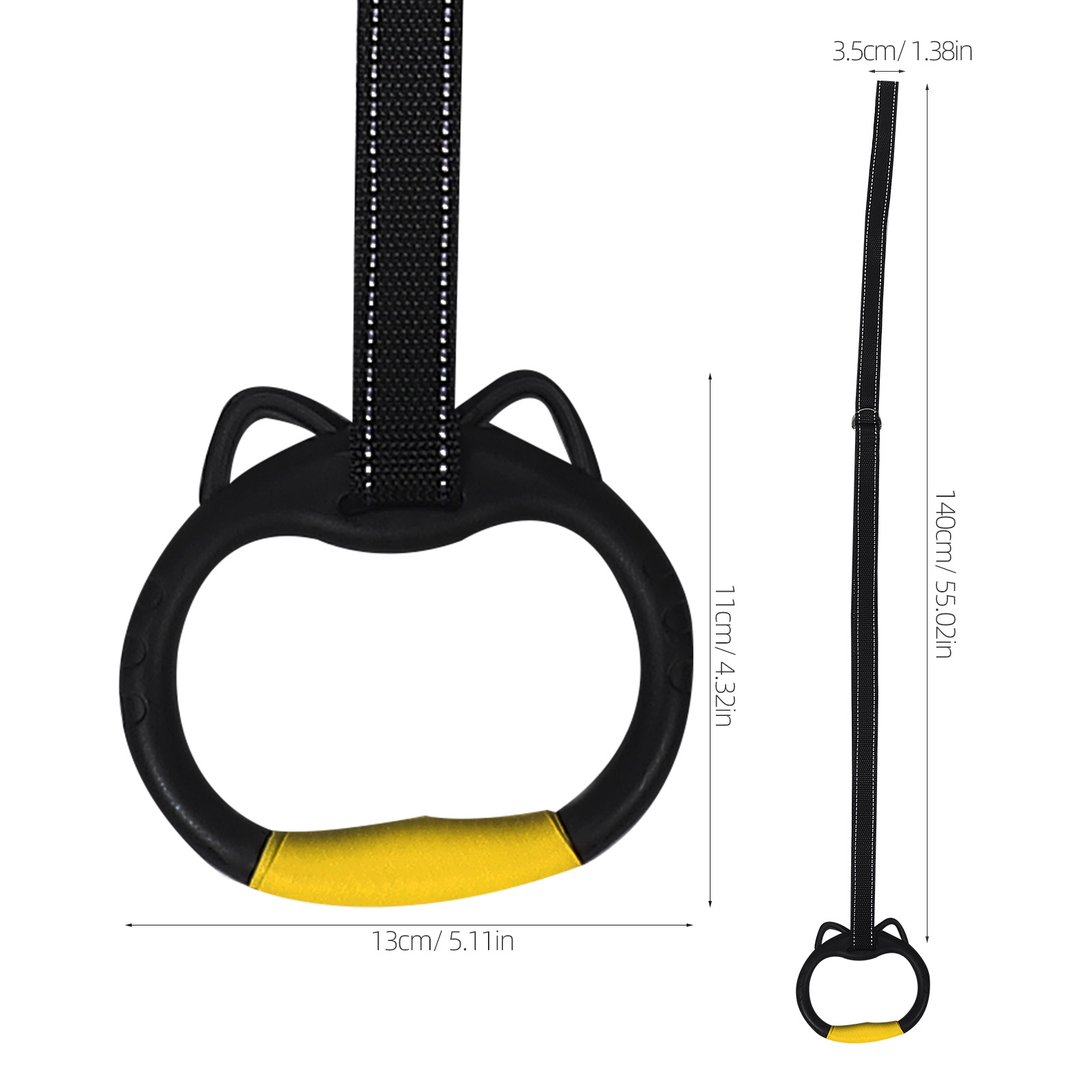 1 set 1 Set Gymnastics Rings F - Outdoor Sport Bar review and price