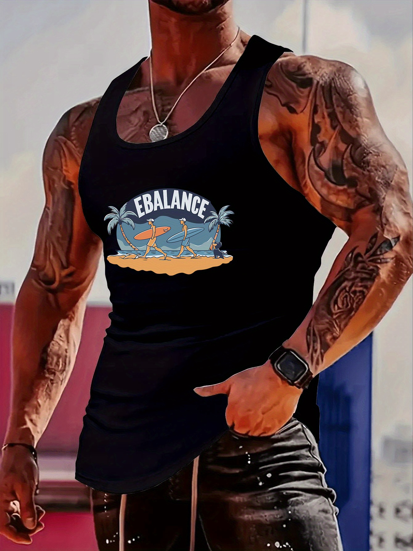 Fashionable trend muscular man - Outdoor Sports review and price