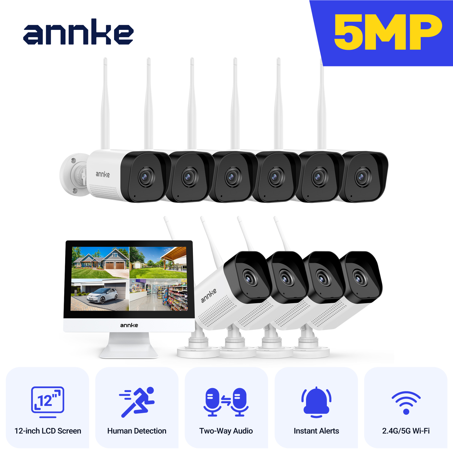 ANNKE 5MP  Wireless Security C - Outdoor Sport Camera review and price