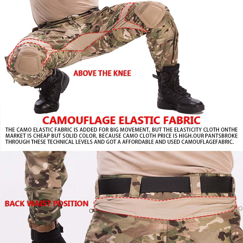 G3 Combat Pants +Pads Elastic  - Outdoor Sport Climbing Gear review and price