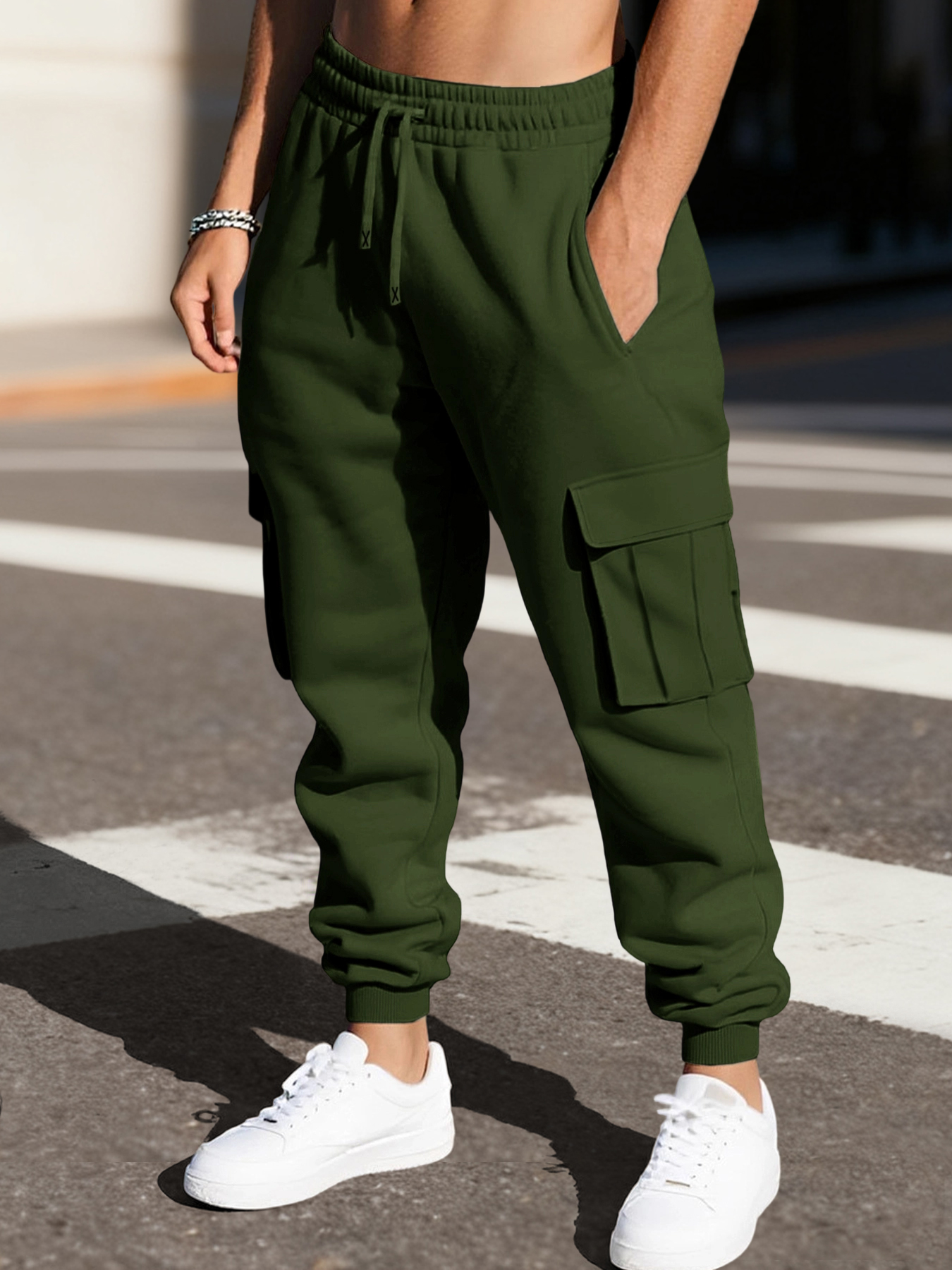 Men's Sweatpants Solid Color C - Outdoor Sport Hiking Pants review and price
