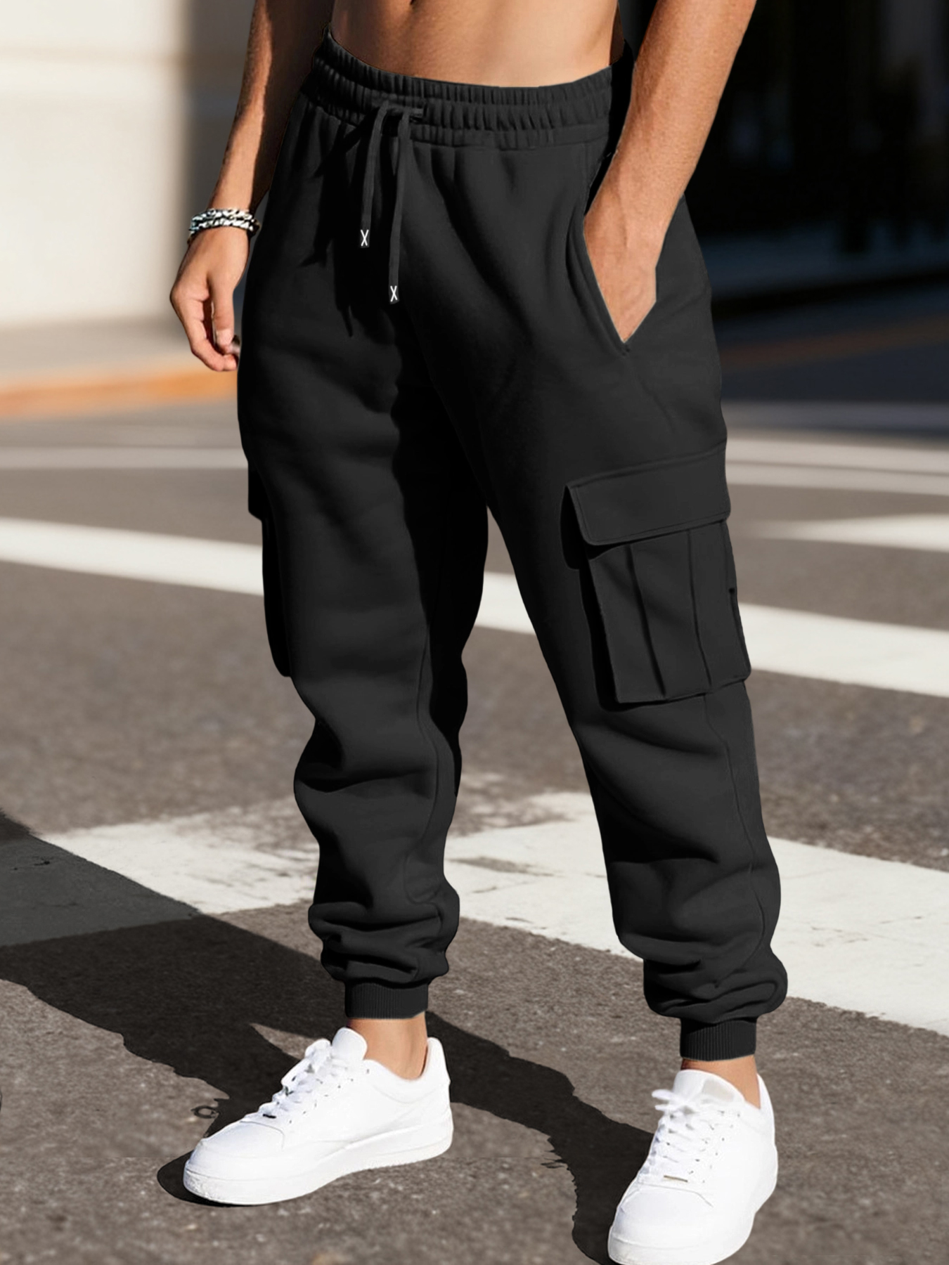 Men's Sweatpants Solid Color C - Outdoor Sport Hiking Pants review and price