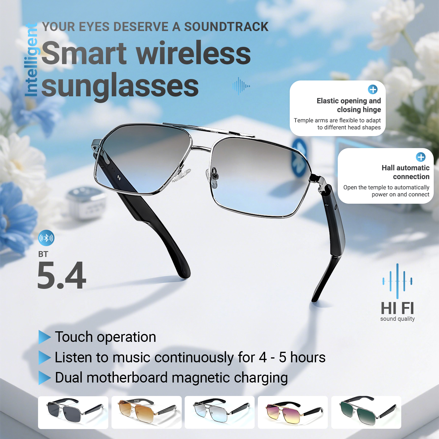 LIGE 2026 Smart Sunglasses Gla - Outdoor Sport Camera review and price