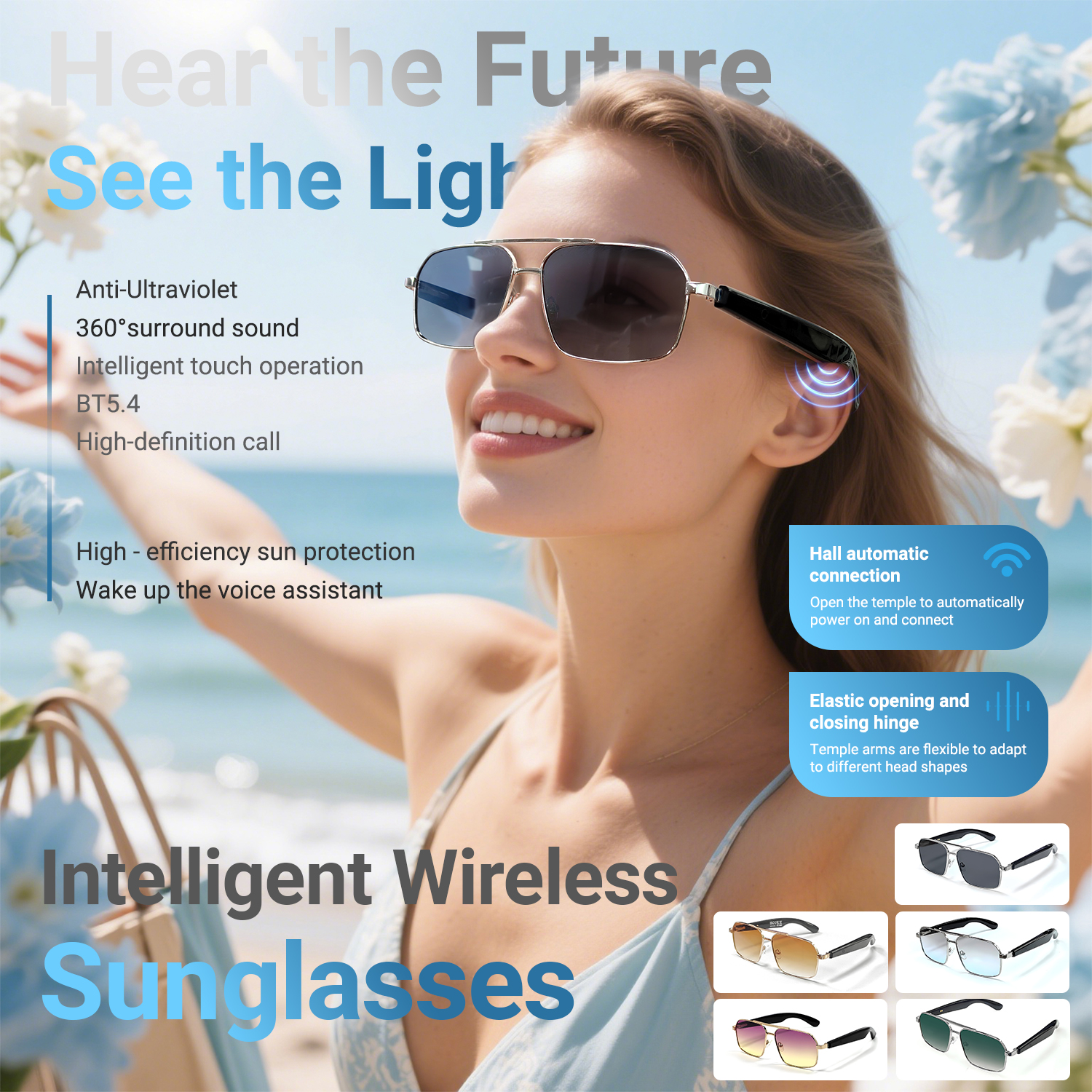 LIGE 2026 Smart Sunglasses Gla - Outdoor Sport Camera review and price