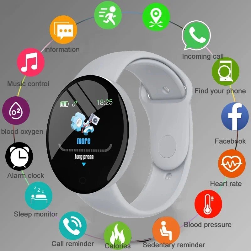Children D18 Smartwatch Square - Outdoor Sport Smart Watch review and price