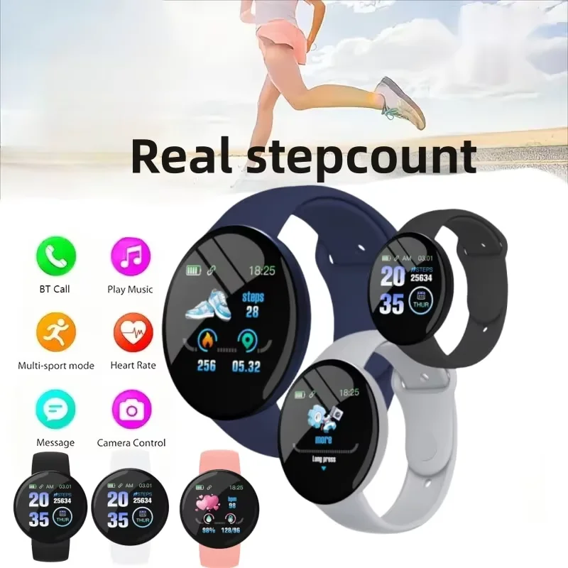 Children D18 Smartwatch Square - Outdoor Sport Smart Watch review and price