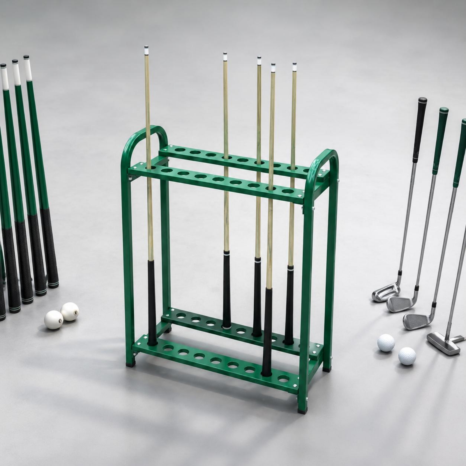 27 Slots Billiard Cue Rack Dou - Outdoor Sports review and price