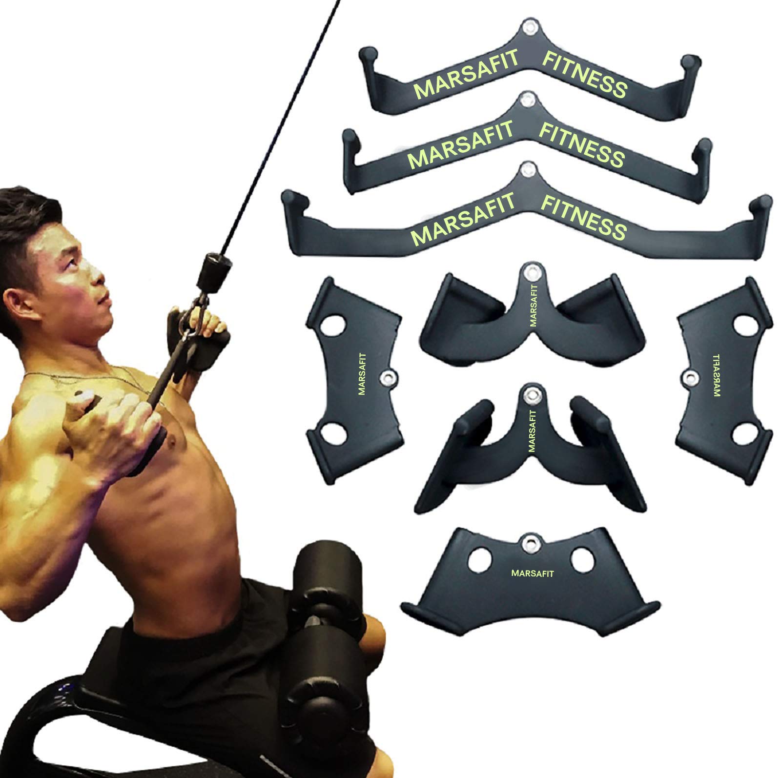 Lat Pull Down Bar Rowing Handl - Outdoor Sport Bar review and price