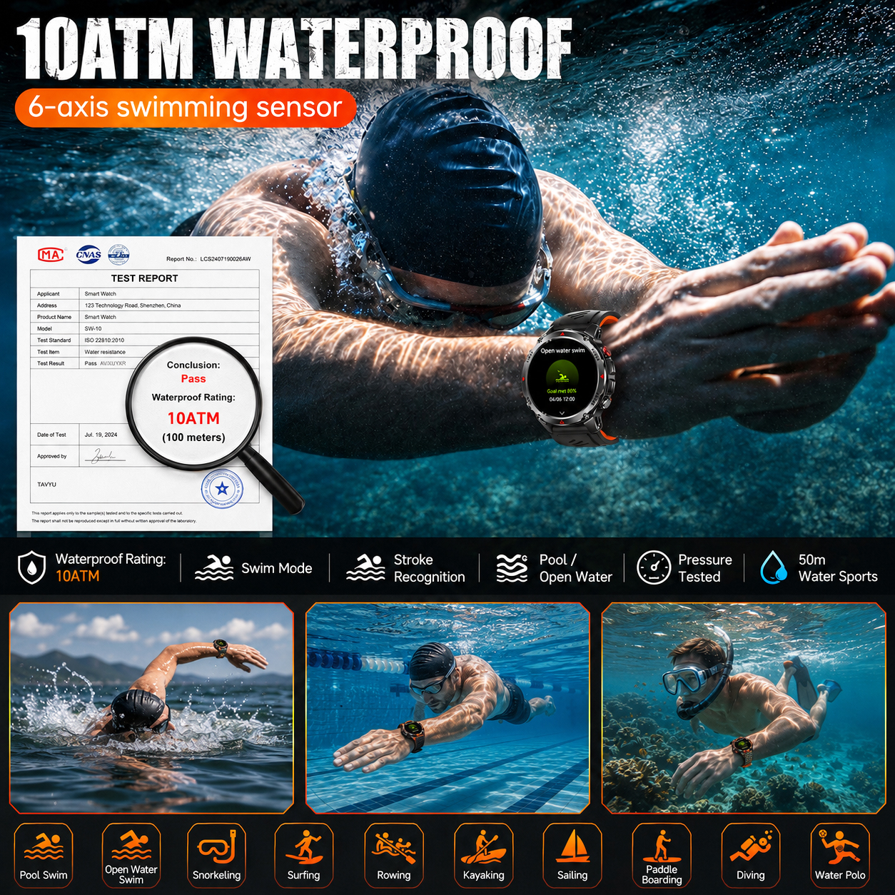 T-Rex 3 Pro Military Grade AGP - Outdoor Sport Smart Watch review and price