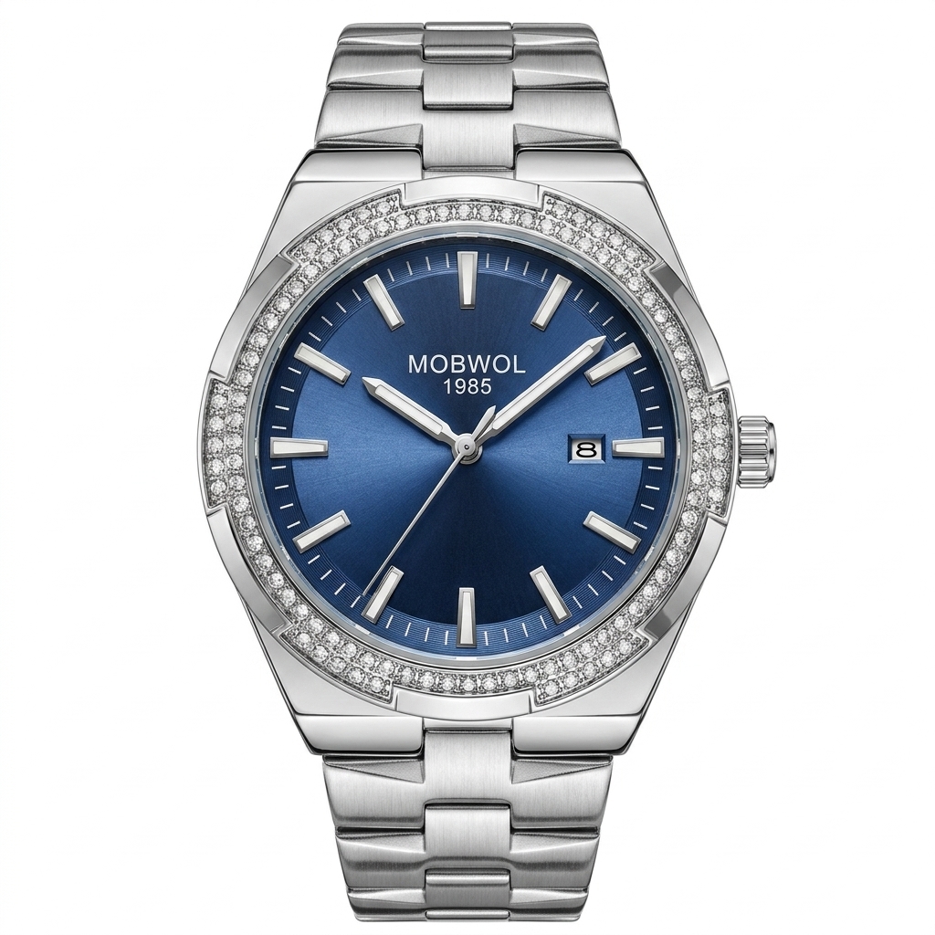 MOBWOL Elegant Men Stainless S - Outdoor Sport Smart Watch review and price
