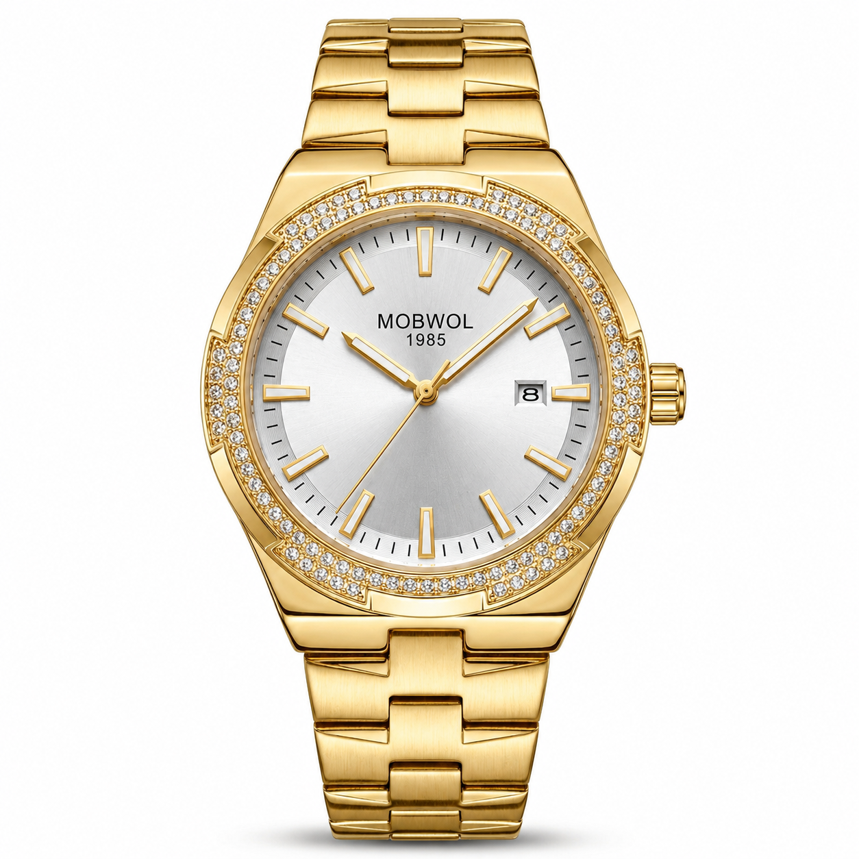 MOBWOL Elegant Men Stainless S - Outdoor Sport Smart Watch review and price