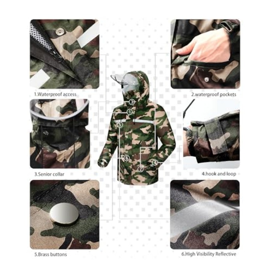 iCreek Rain Suit Waterproof Ja - Outdoor Sport Waterproof Pants review and price