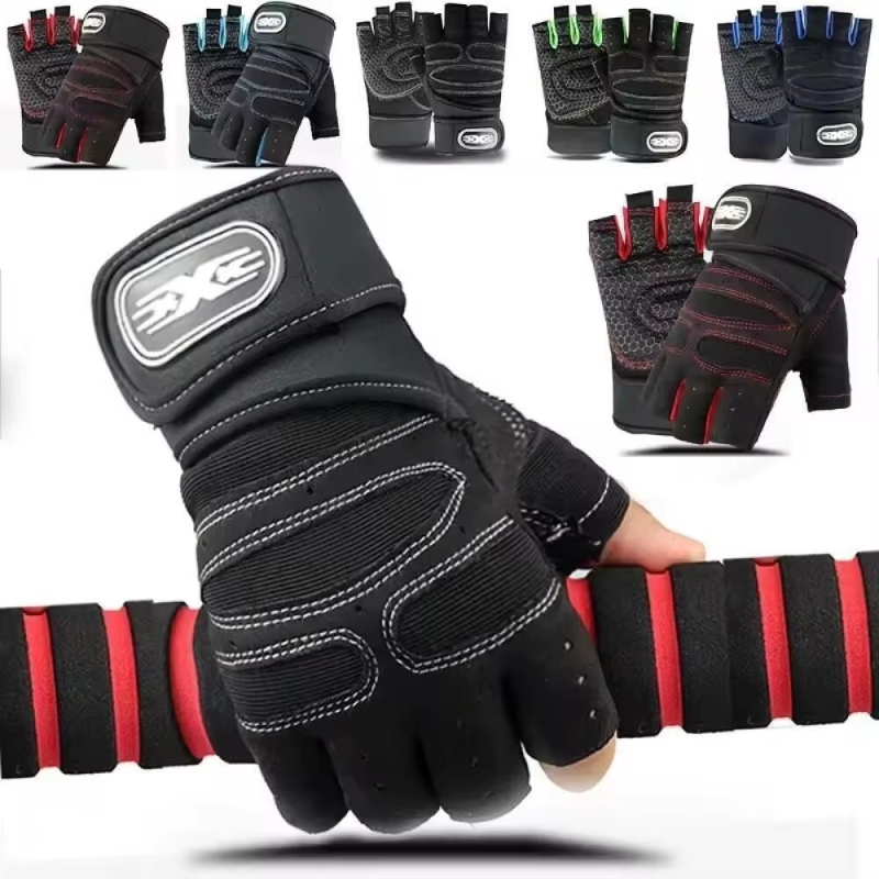 Fitness Half Finger Gloves Men - Outdoor Sport Bar review and price