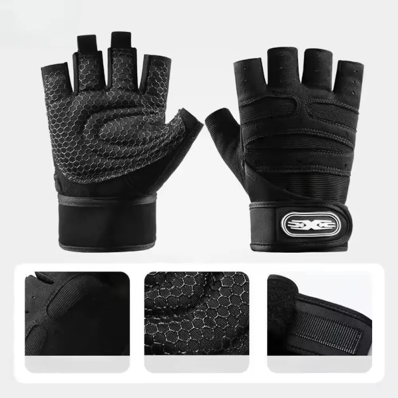 Fitness Half Finger Gloves Men - Outdoor Sport Bar review and price