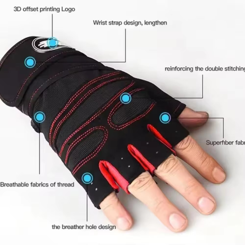 Fitness Half Finger Gloves Men - Outdoor Sport Bar review and price