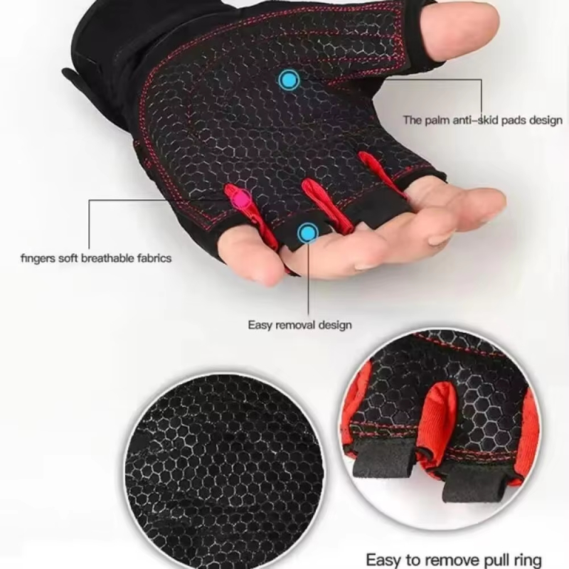 Fitness Half Finger Gloves Men - Outdoor Sport Bar review and price
