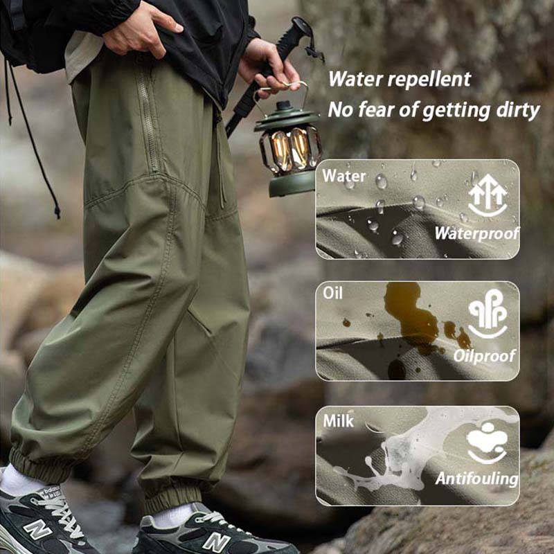 Men's Splicing Design Waterpro - Outdoor Sport Waterproof Pants review and price