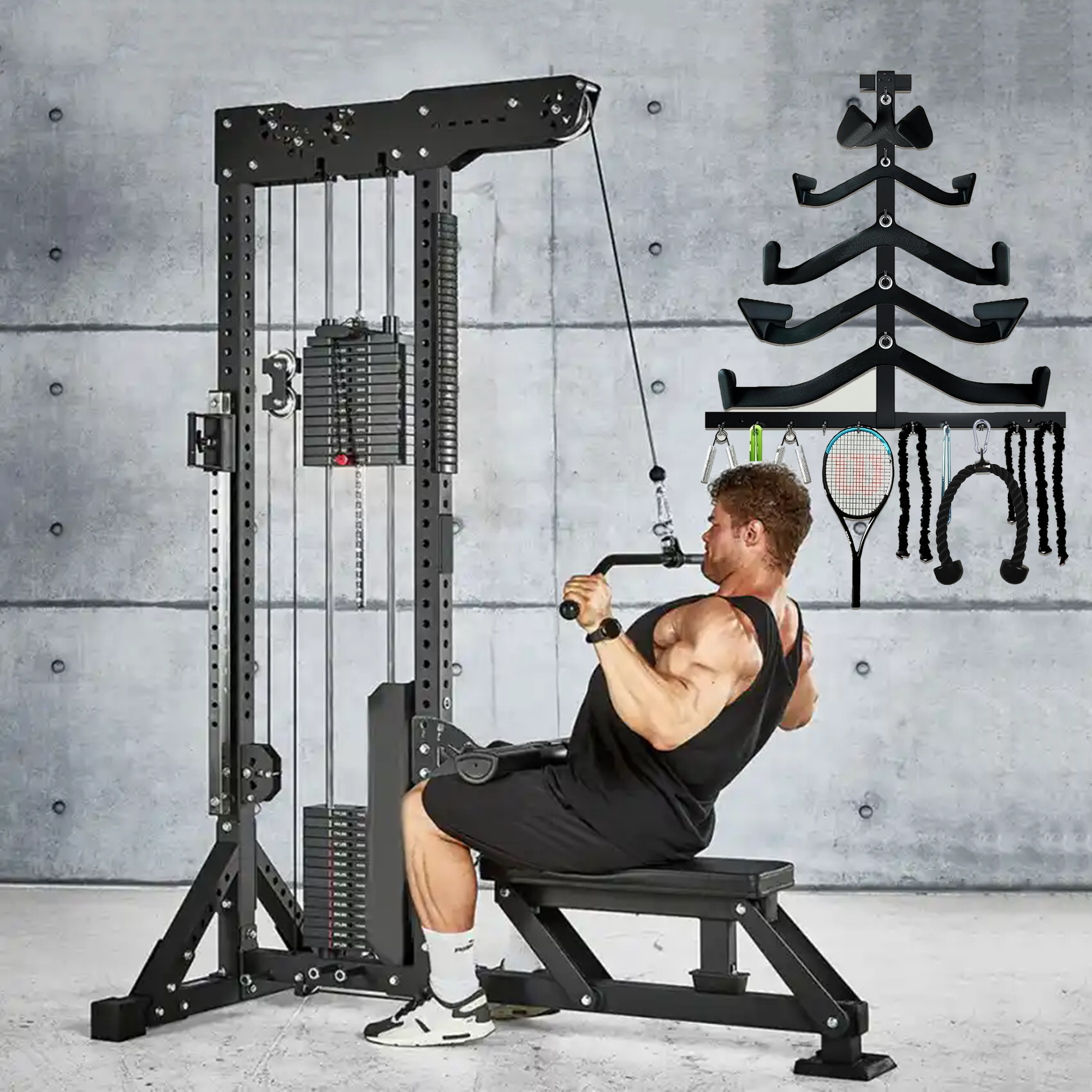 Lat Pull Down Bar Gym Accessor - Outdoor Sport Bar review and price