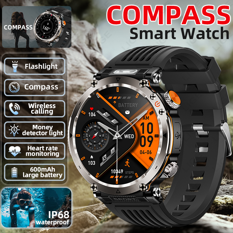 New Military Outdoor Smartwatc - Outdoor Sport Smart Watch review and price