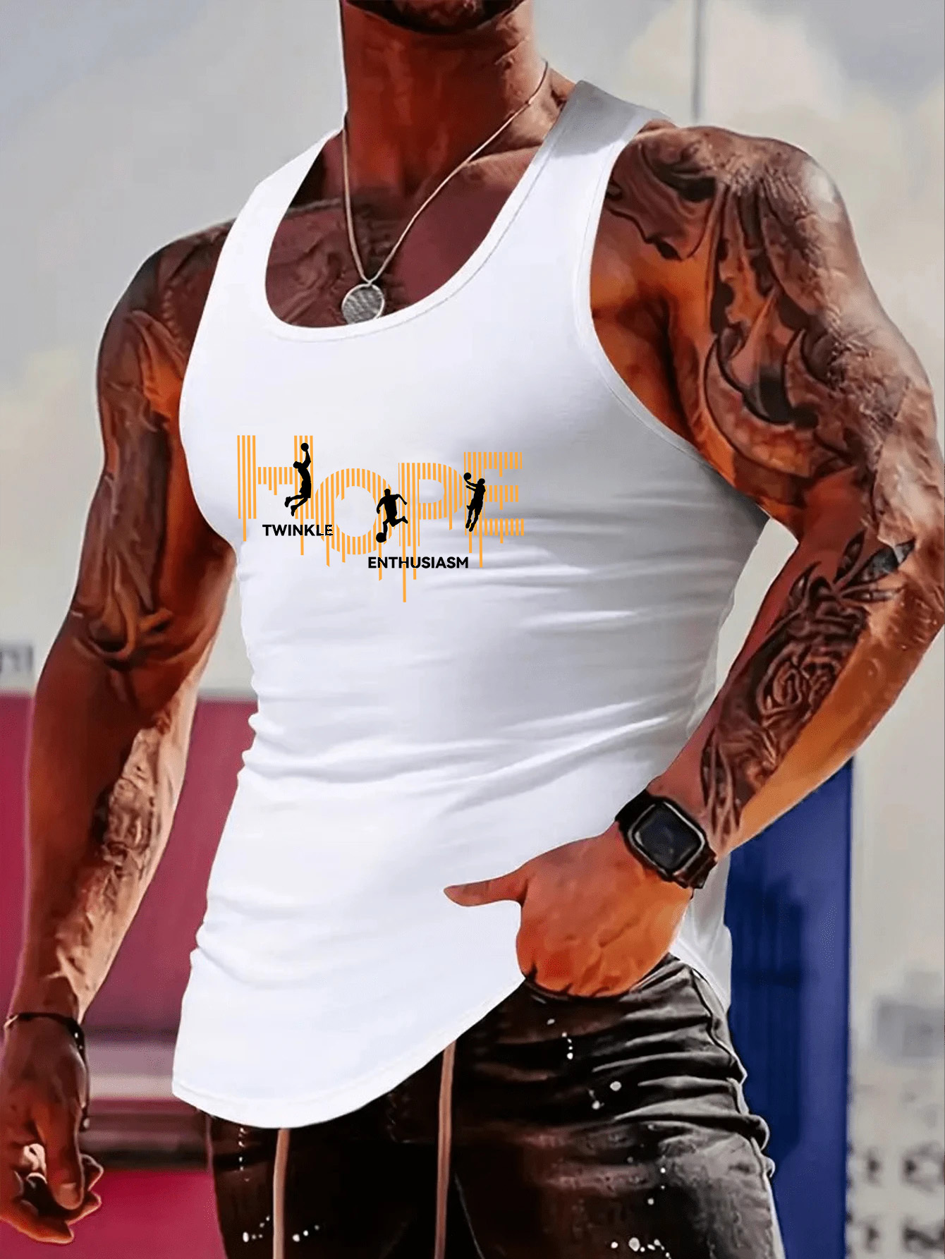 Fashionable trend muscular man - Outdoor Sports review and price