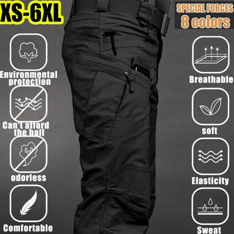 Men's Tactical Cargo Pants 6XL - Outdoor Sport Hiking Pants review and price