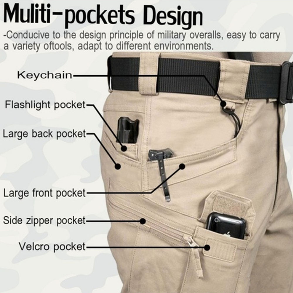 Men's Tactical Cargo Pants 6XL - Outdoor Sport Hiking Pants review and price